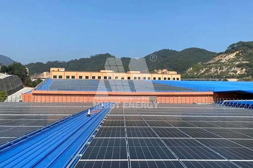 大放光彩！邁貝特8MW彩鋼瓦項目撐起一片光明！