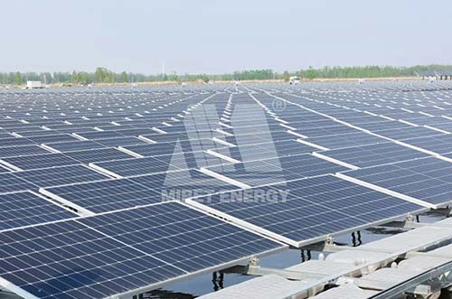 72MW！邁貝特江蘇沛縣水上光伏電站項目閃耀上線！