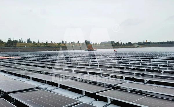 寶武鋼鐵水上漂浮太陽能項目